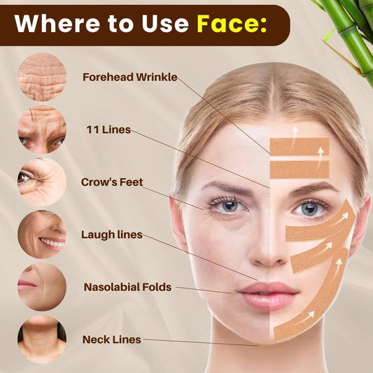 Anti Ageing Body Tape - Skin & Muscle Support Tape