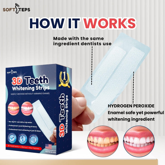 3D Teeth Whitening Strips