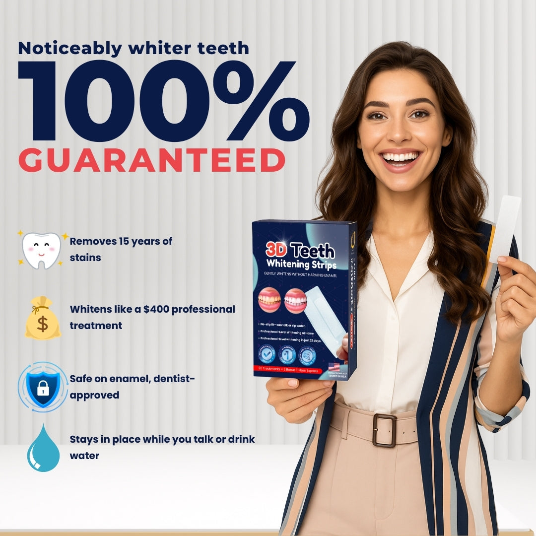 3D Teeth Whitening Strips