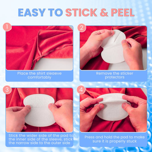 SoftSteps Sweat Pads - Unisex Underarm Pads