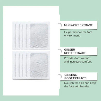 (BUY 1 GET 2 FREE) 60 Patches - Detox Foot Pads (100% Merbal & Gentle Ingredients)