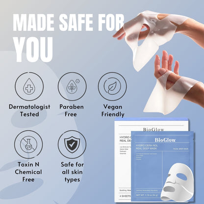 BioGlow Hydrogel Deep Mask -(Pack of 2)
