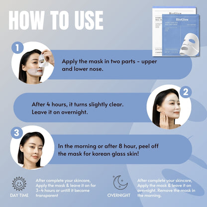 BioGlow Hydrogel Deep Mask -(Pack of 2)