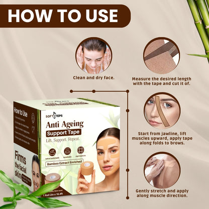 Anti Ageing Body Tape - Skin & Muscle Support Tape