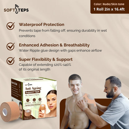 Anti Ageing Body Tape - Skin & Muscle Support Tape