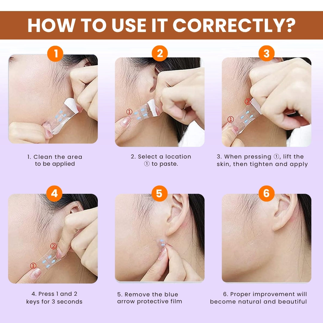 Invisible FaceLift Tape