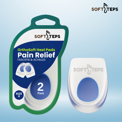 OrthoSoft Heel Pads For Instant Foot Pain Relief