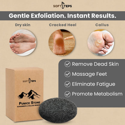 Natural Heel & Body Pumice Stone – Best Exfoliator Tool