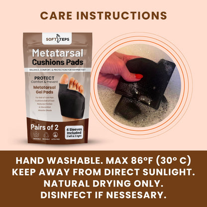 Metatarsal Foot Cushion Pads - Heel Pads