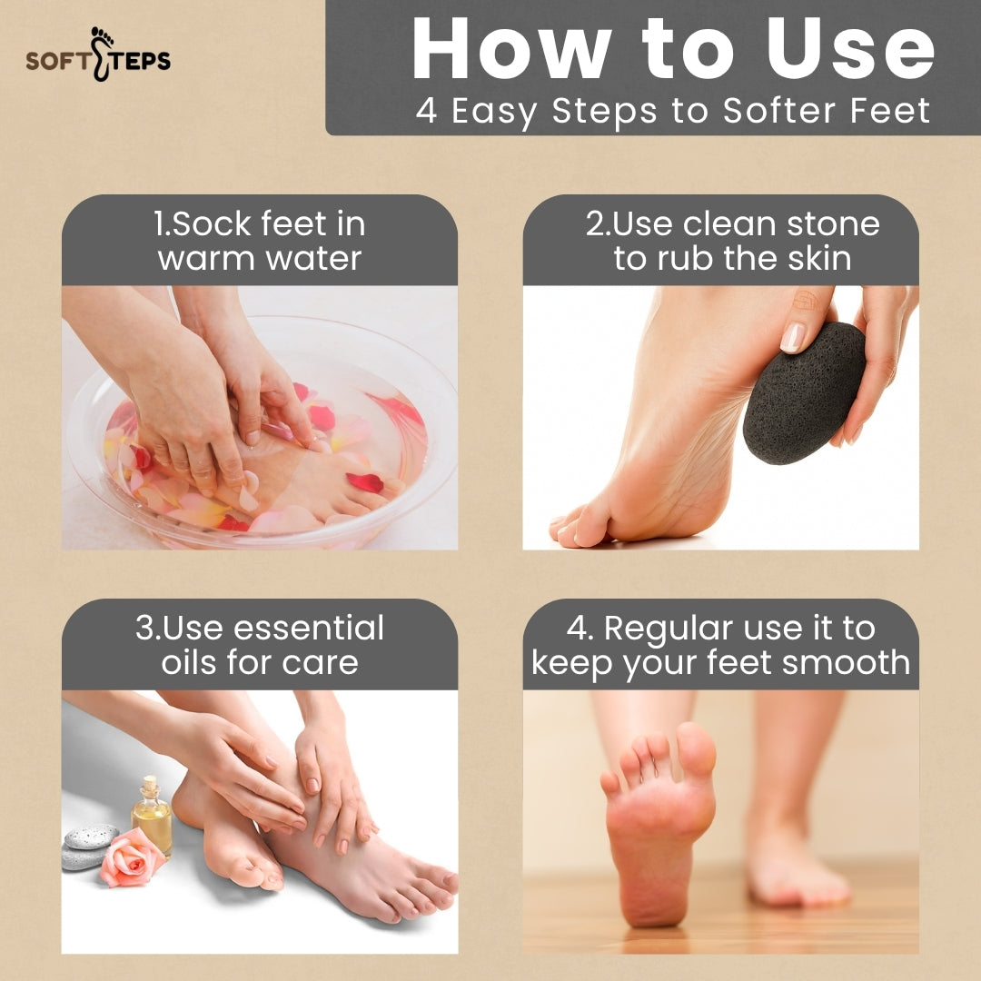 Natural Heel & Body Pumice Stone – Best Exfoliator Tool