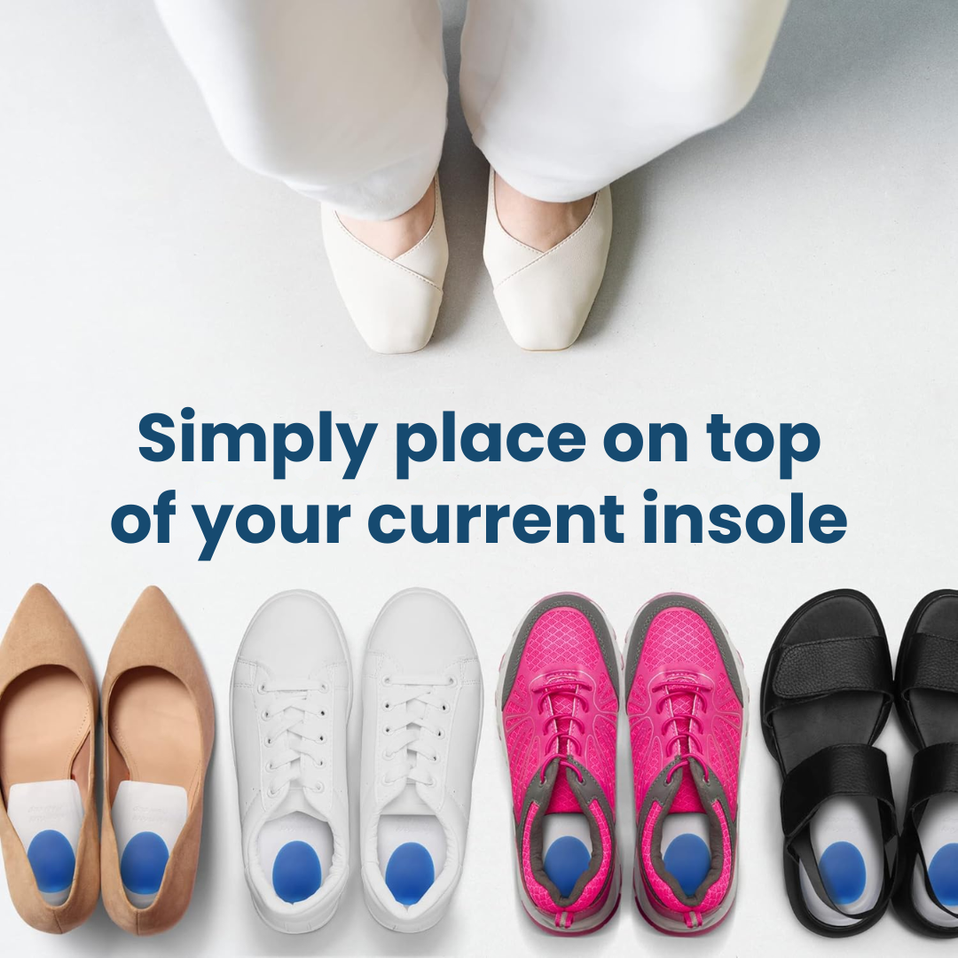 OrthoSoft Heel Pads For Instant Foot Pain Relief