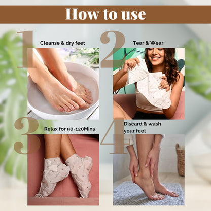 Premium Foot Smoothening Mask - Protect Your Heels