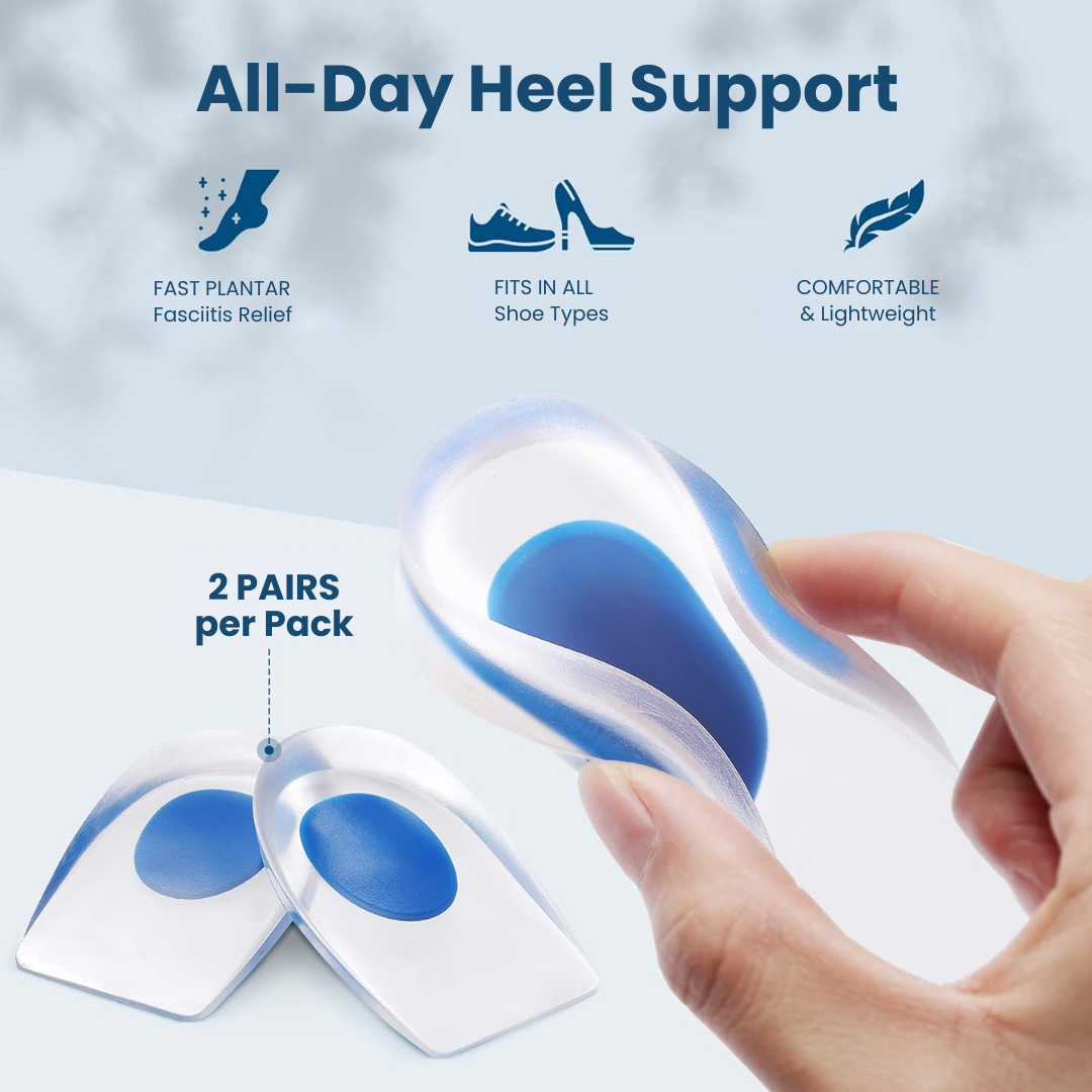 OrthoSoft Heel Pads For Instant Foot Pain Relief