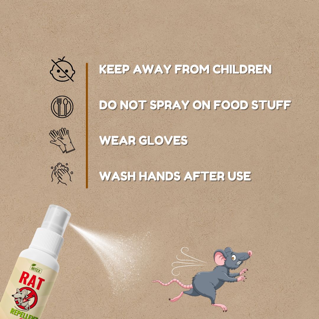 Rat Repellent Spray – Safe, Effective, and Eco-friendly.