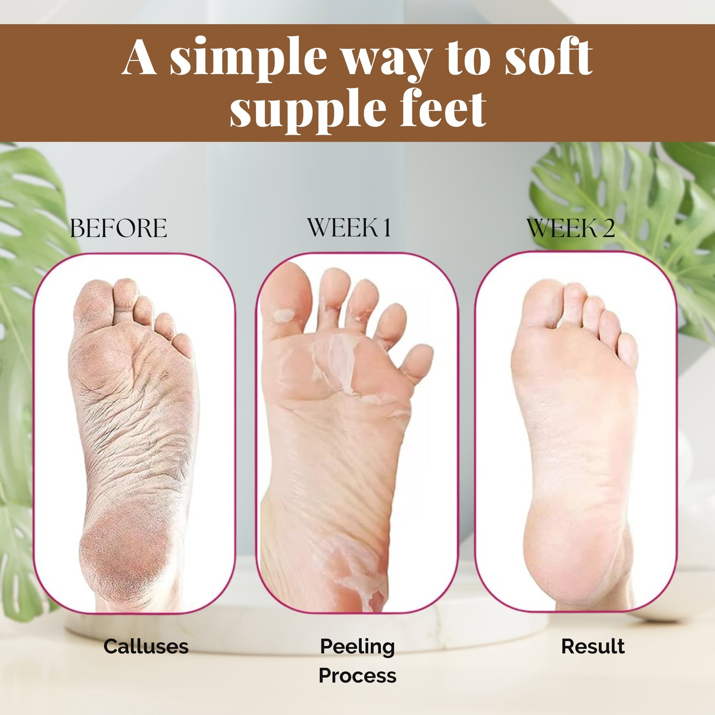 Premium Foot Smoothening Mask - Protect Your Heels