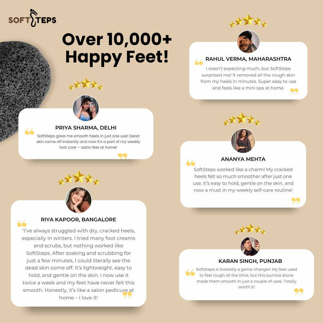 Natural Heel & Body Pumice Stone – Best Exfoliator Tool