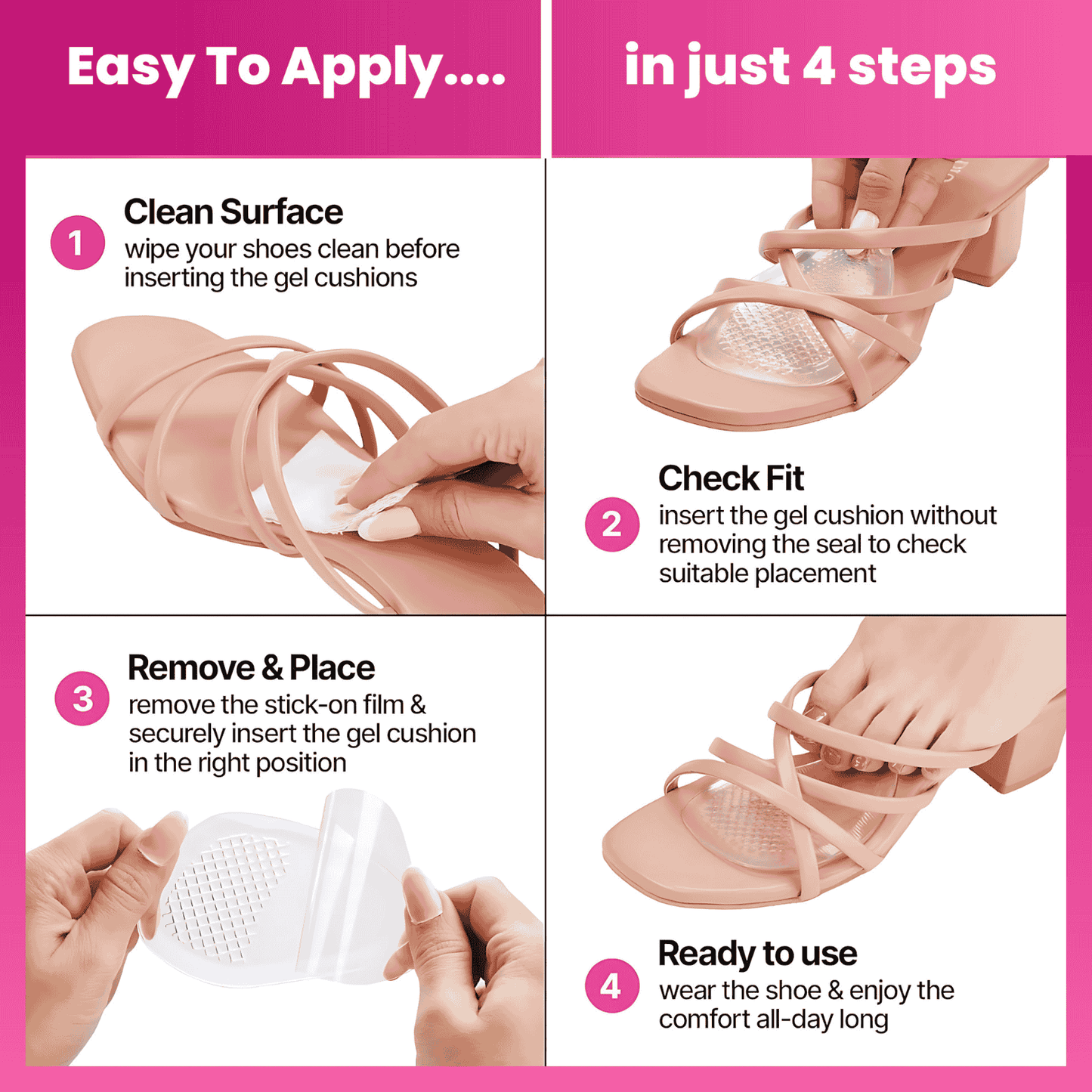 SoftSteps High Heel Foot Cushions